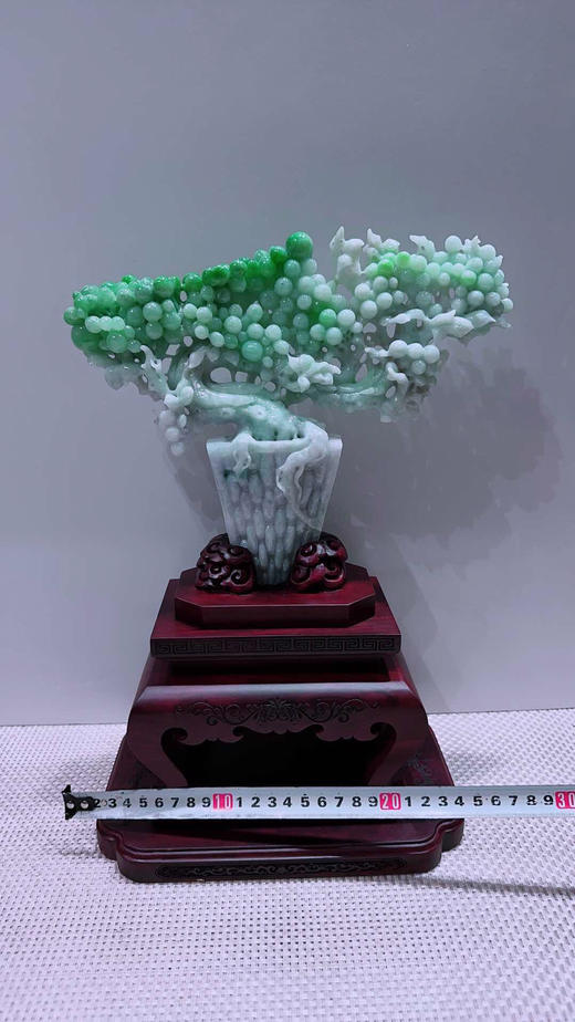 620825翡翠摆件【平安富贵】 商品图2