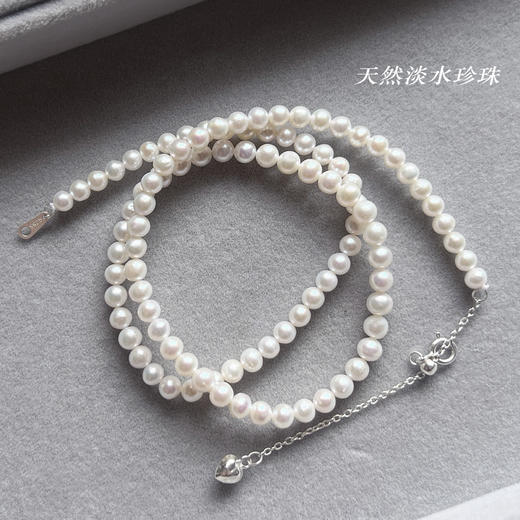戎韵《优雅》时尚淡水baby珍珠项链  精致迷你珍珠锁骨链  经典百搭  行走的精致感 商品图5