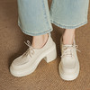 【预售5天】新款厚底英伦风系带内增高10CM乐福小皮鞋单鞋女TYMXY&6837 商品缩略图2