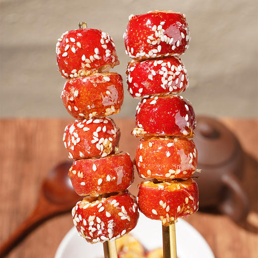 【49.9到手抢90包❗️冻干冰糖葫芦】甄选品质原料制作，真空冻干工艺锁住工艺，剂配料表干，酥脆酸甜回味无穷，休闲零食糖葫芦，山楂果干蜜饯果脯小吃L 商品图1