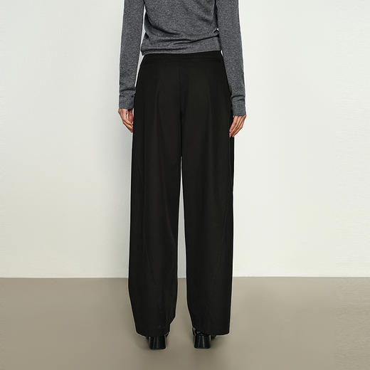 NEELLY纳俪商场同款春季新款宽松直筒阔腿裤女丹宁显瘦长裤N25022H01095 商品图1