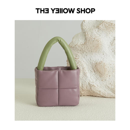 软糯奶甜 THE YELLOW SHOP Bestie Tote Bag四格羽绒包 商品图2