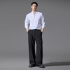 PINLI品立2025秋季新款新中式立领长袖衬衫男设计感休闲免烫衬衣GD251113017 商品缩略图1