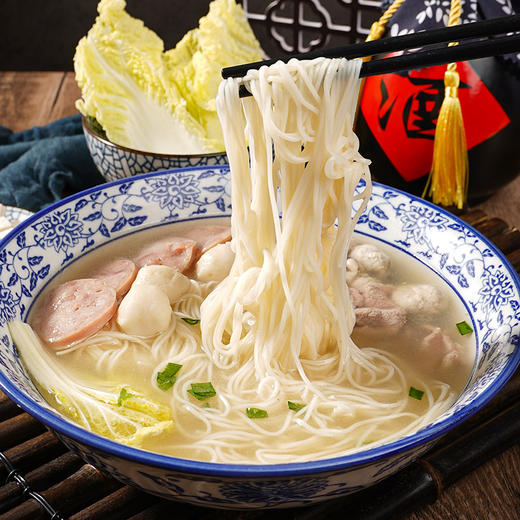 【食补面条❗️茯苓薏米山药龙须面】传统工艺匠心制作，甄选品质原料，老人小孩都爱吃，早餐代餐宵夜休闲饱腹方便食品 L 商品图3