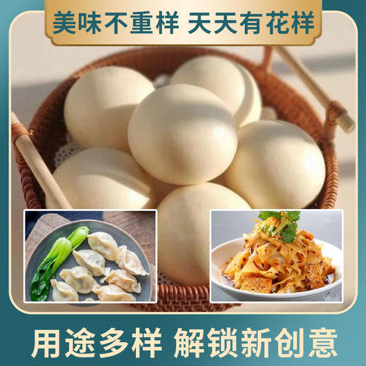 绿色公社旱地小麦面粉 内蒙古河套种植 麦香浓郁 1kg 商品图5