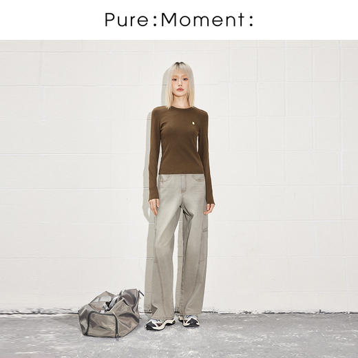 【商场同款】麦檬春秋牛仔长裤4F3250611 商品图1