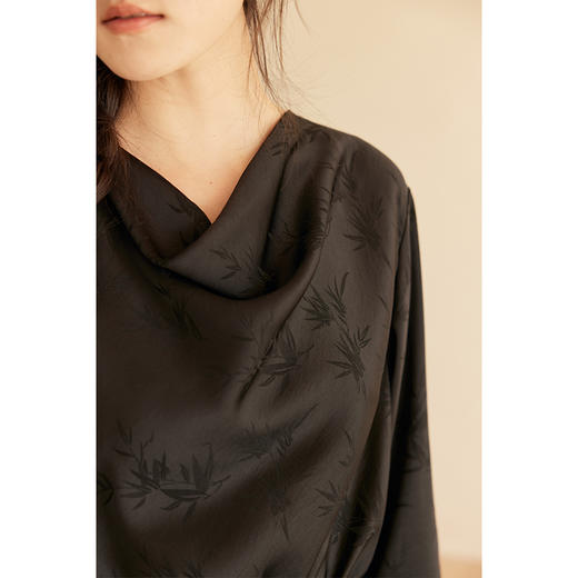 HeyDress新中式荡领飘带连衣裙 商品图2