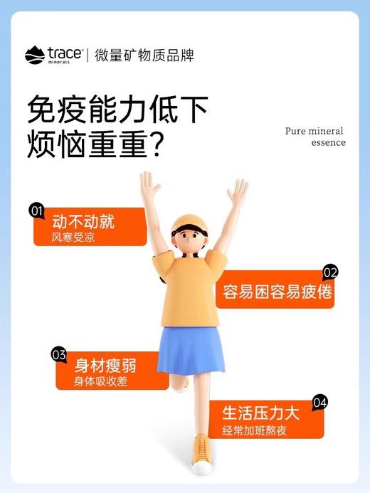 美国Trace 矿宝CMD细胞浓缩营养液矿物滴微量矿物质118ml2瓶 商品图1