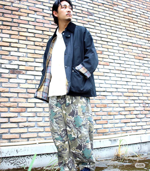 Barbour 原单男女两面穿无蜡夹克外套020601 商品图9