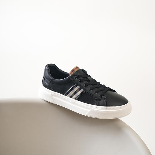 豪麟名鞋奥莱迪嘉男鞋休闲鞋牛皮革DJMMO51MX208黑色  原价1660元 商品图2