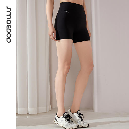 SMOEDOD/水沐伊朵三分瑜伽短裤后腰口袋高弹收腹不挑身材吸排速干耐磨6622 商品图1