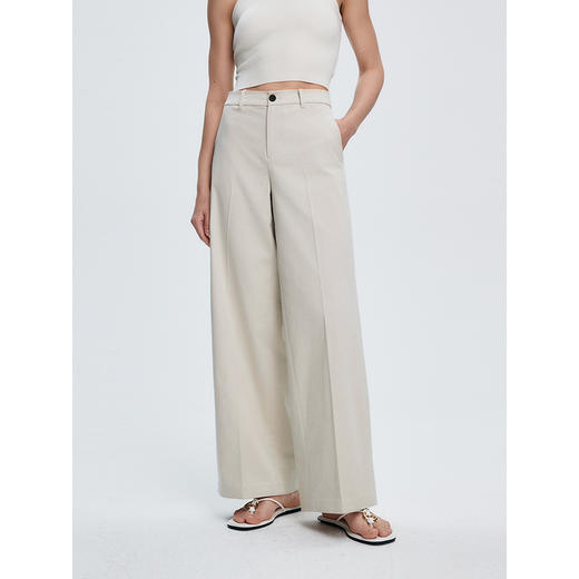 （小眠专属）初棉斯文裤 | 简约通勤，高腰挺括 362618014 商品图1