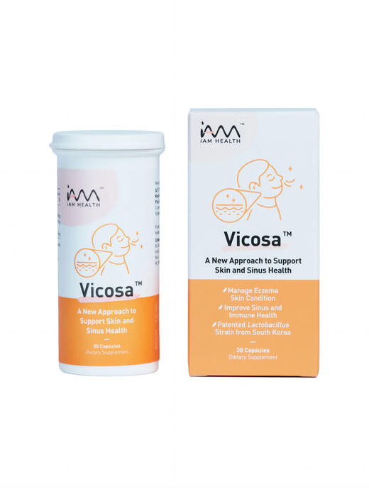 【咨询有优惠】新加坡Vicosa维可飒舒敏益生菌舒缓鼻敏身体干痒 商品图4