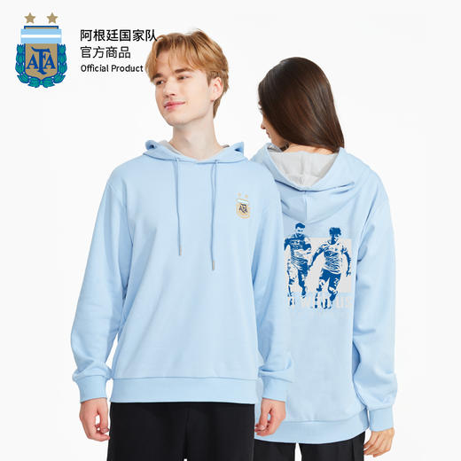 【官方正版】阿根廷国家队｜梅西迪巴拉迪马利亚卫衣2022世界杯 商品图4
