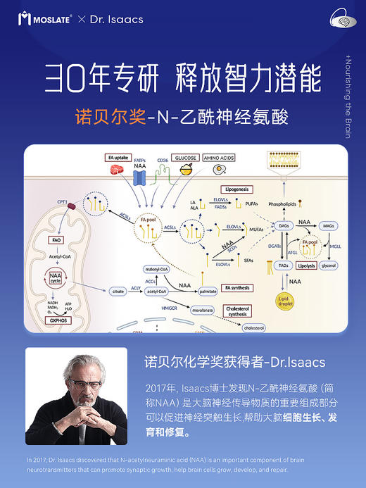【8国专利】moslate藻油dha补脑记忆力神经酸高中学生青少年儿童 商品图2