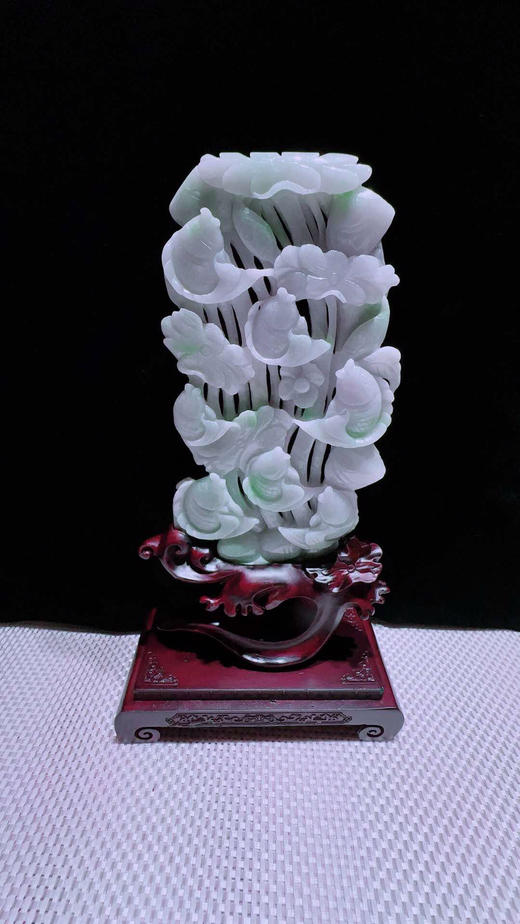 620829翡翠摆件【连年有余】 商品图4