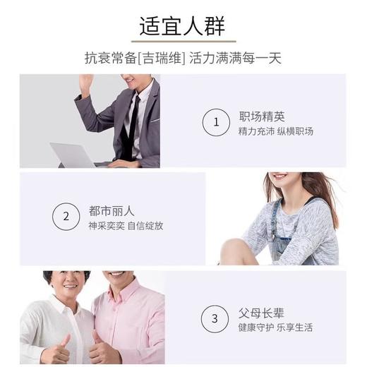 GRANVER吉瑞维nmnh亢衰胶囊补充NAD+剂提升精力机能改善睡眠进口 商品图2