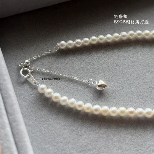 戎韵《优雅》时尚淡水baby珍珠项链  精致迷你珍珠锁骨链  经典百搭  行走的精致感 商品图6
