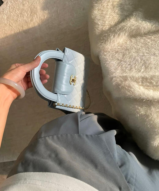 𝟐𝟓𝐜 𝐤𝐞𝐥𝐥𝐲 包-奶油蓝 商品图2