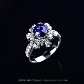 【绮梦】蓝宝石戒指-CB12410007