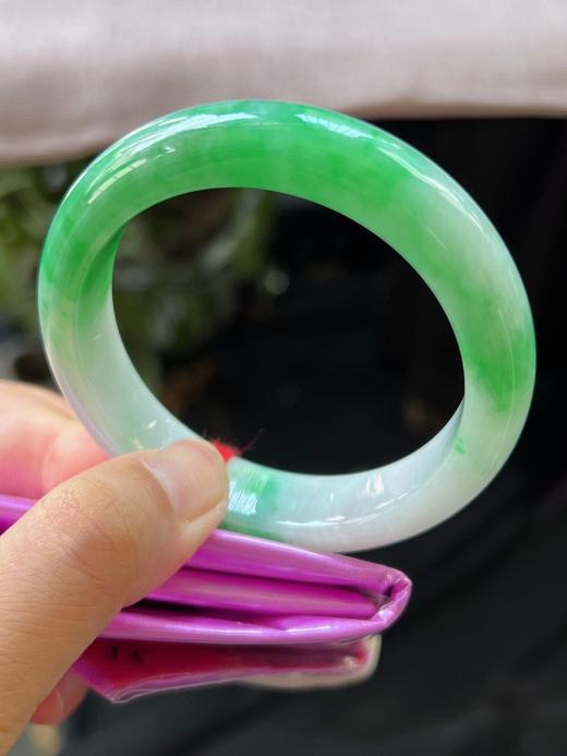 55正圈翡翠手镯 商品图0