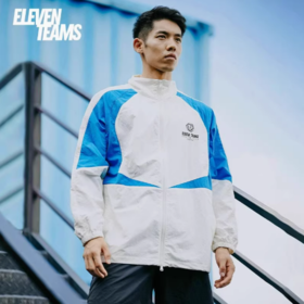 Eleventeams 轻薄拼色外套