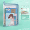 【开学季特惠❗️防水科目分类袋】马卡龙色系180°开口设计，拿取课本方便快捷，加厚PP材质，不易破损，文件袋小学生初中专用书本收纳袋QQ 商品缩略图6