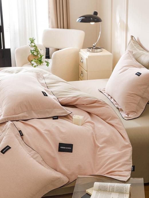 春夏色织全棉水洗棉大提花四件套  超柔软糯透气全棉套件 商品图3