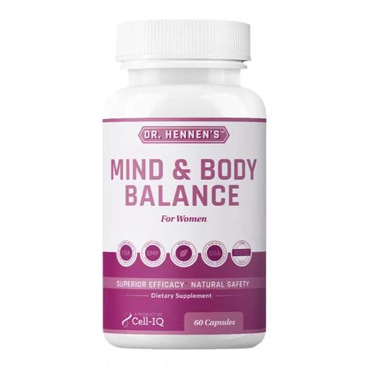 美国Cell-IQ汉拿博士女保胶囊60粒一瓶 商品图4