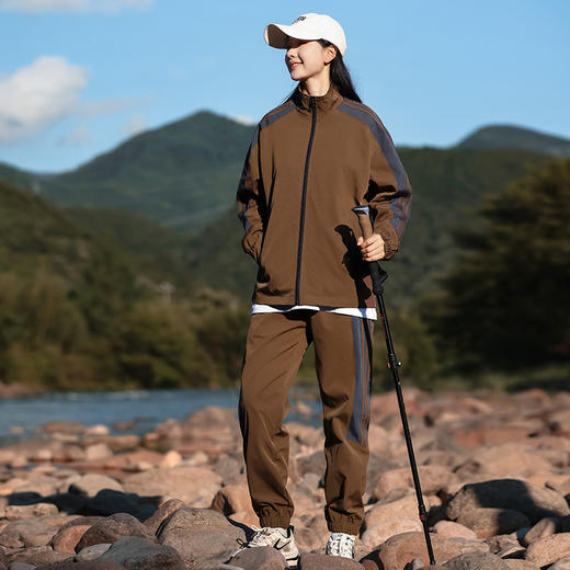 斯辰唯佳 山系户外情侣套装 春季潮流休闲户外三防套装  防水防风防污轻盈透气 商品图6