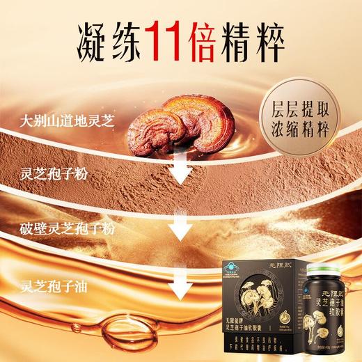 汤臣倍健破壁灵芝孢子油孢子粉提高免疫中老年人保健品官方正品 商品图3