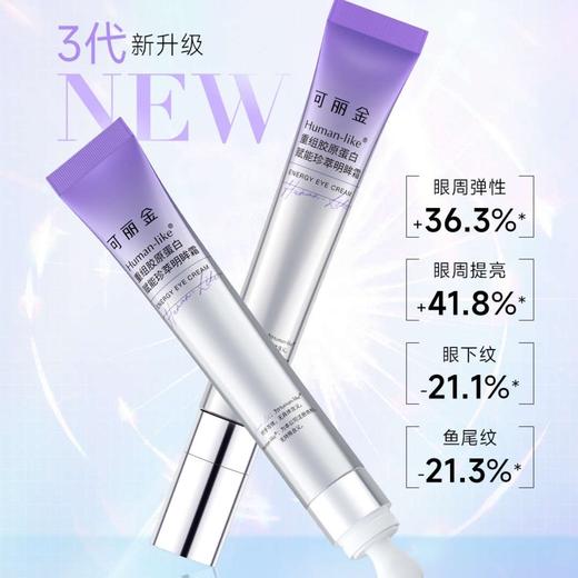 可丽金human-like重组胶原蛋白赋能臻萃明眸霜3代新升级眼霜 商品图0