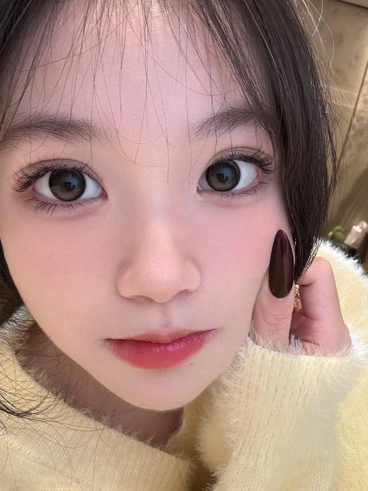 chonos日抛 黑湖珍珠/樱桃豆沙 粉棕 14.2mm 非离子 日抛无售后！ 商品图4