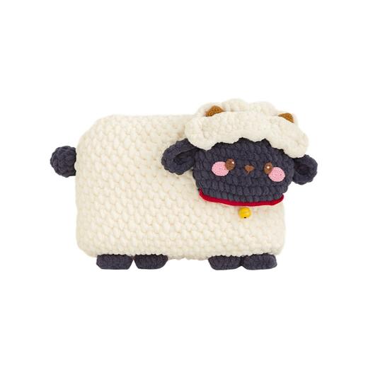 苏苏姐家奇趣抱枕毯手工diy编织钩针毛线团自制抱枕毯子材料包 商品图4