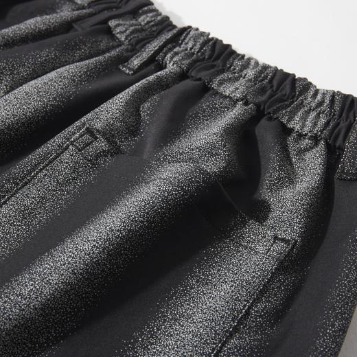 PINLI品立2025春夏新款男士渐变条纹直筒短裤潮牌休闲宽松五分裤B252117018 商品图4