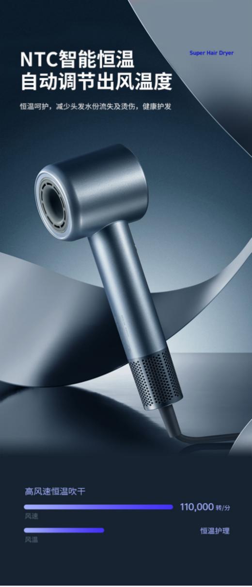 品牌直发🔥德世朗【德世朗DESLON！！！2亿高速负离子电吹风DQ-CF821】 💥全新升级 👍没人能拒绝巨美丽的吹风机！ 商品图1