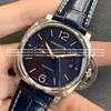 【top原版开模】（VS厂新品）沛纳海PAM-00927，一款42MM尺寸适合国人手腕，上手舒适“骚蓝”927 整个壳身厚度得以降低近四成，不设限，纤薄，不循规，男女可佩戴！太阳放射纹蓝色表盘活力优雅 商品缩略图11