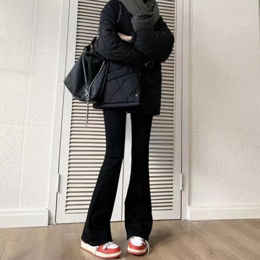 💥重磅款回归 、去年爆卖几万➕的长腿神裤🔥 商场同款巨显瘦微喇小黑裤[伊泺杉微喇小黑裤] 常规/加厚款!四季都能穿，衣柜里的顶流单品😍 商品图0