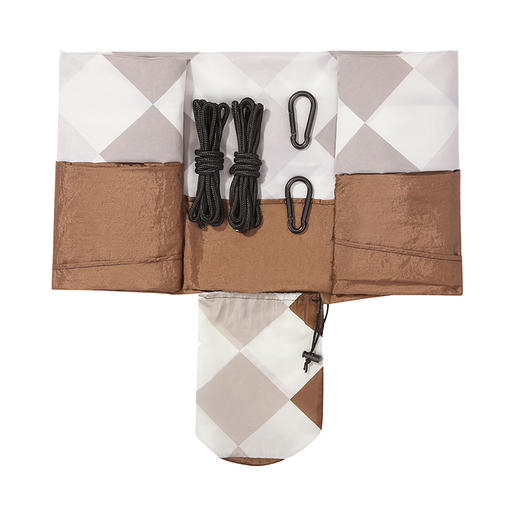 【自营】 外交官Diplomat 休闲吊床 190T尼丝纺 库斯棉布 轻薄耐磨抗撕裂 商品图5