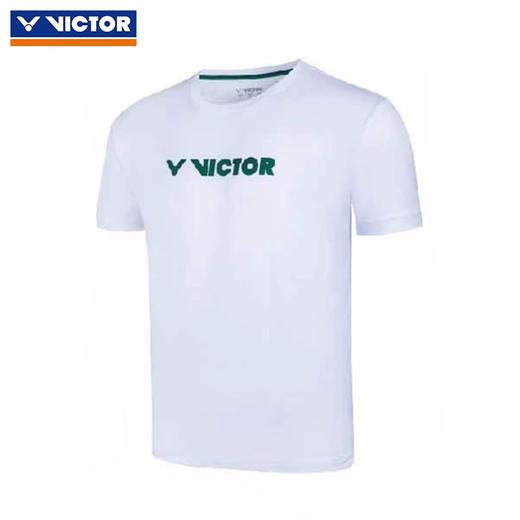 VICTOR威克多2025新款羽毛球服男女款速干衣训练系列针织运动短袖T恤 T-50034 商品图1