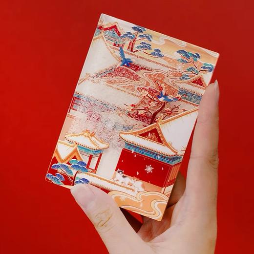 *故宫文化 紫禁瑞雪 紫禁游园 流沙冰箱贴 商品图2