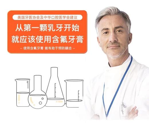 瑞士艾美适elmex儿童牙膏！0-6岁、6-12岁、12岁+三个年龄段可选 ，独特奥拉氟设计，符合新国标规定 成分温和，低泡配方，淡淡薄荷味 商品图6