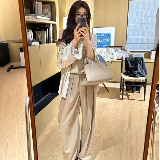 ROMI STUDIO“经典重新”随手穿条纹宽松轻薄透气不易皱衬衣T3443 商品图1