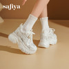 预售10天发|Safiya/索菲娅2025蕾丝透网增高厚底运动休闲老爹鞋 SFD1112238 商品缩略图5