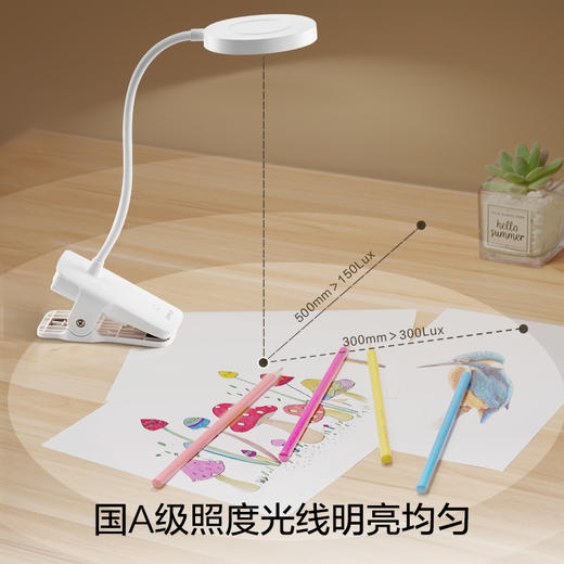 OPPLE欧普照明小雅充电台灯夹子灯 商品图1