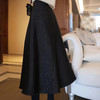 雀说 毛呢半身裙女春秋配毛衣高级感包臀裙新款洋气温柔系穿搭复古裙子5ZF-2025 商品缩略图5