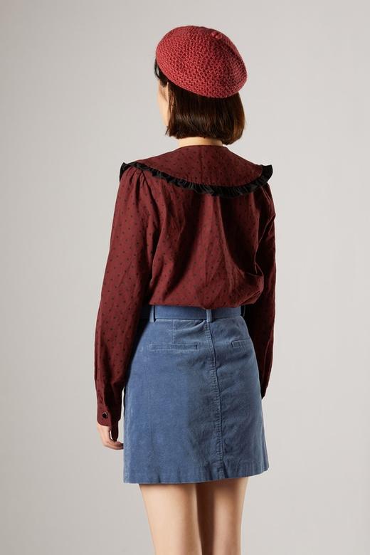 amadella 复古娃娃领波点上衣 10562 商品图2