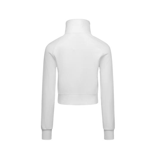 NUTH 宽松短款bomber夹克后拉链廓形外套女 浅灰豆绿 商品图7