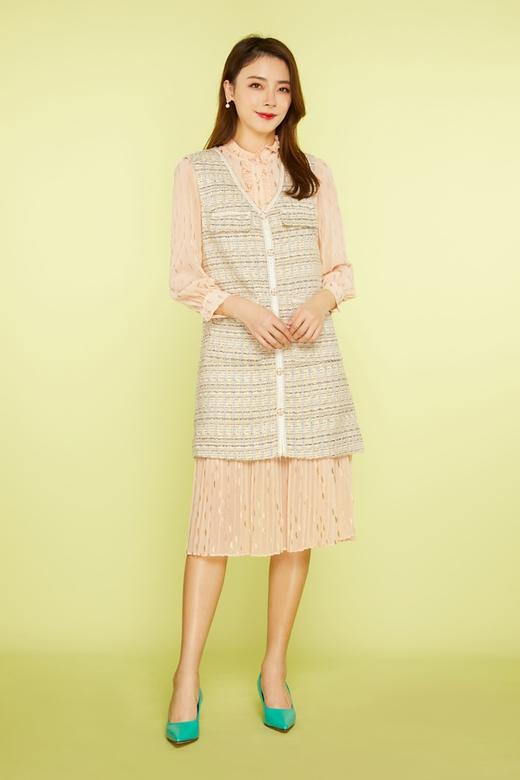 Le Malene 香奈儿风马甲连衣裙 11245 商品图0