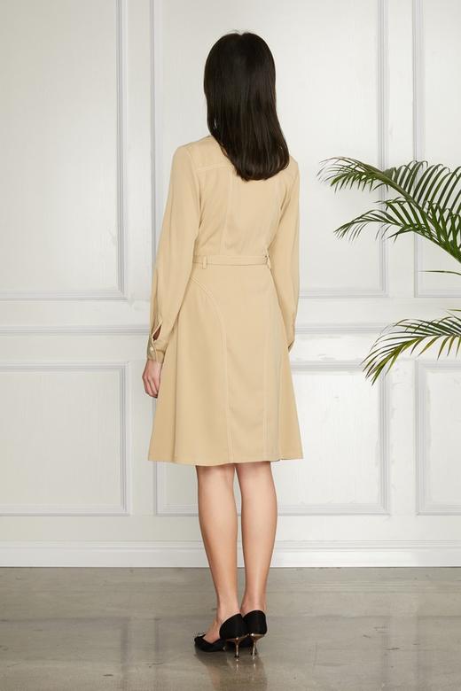 LNNNS 本布腰带收腰连衣裙 11364 商品图2